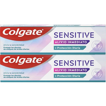 Зубная паста Colgate SENSITIVE INSTANT RELIEF DAILY PROTECTION 2х75 мл: цены и характеристики
