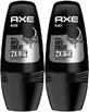 Дезодорант-антиперспірант Axe Black Anti Sweat Антиперспірант 48h Roll-On Deodorant 2х50мл