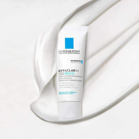 La Roche Posay Effaclar H ISO-Biome Легкий увлажняющий и регулирующий работу сальных желез крем для неровной кожи с ниацинамидом и пантенолом 40 мл: цены и характеристики