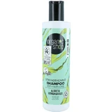 Organic Shop Органический шампунь от выпадения волос с водорослями и глиной для всех типов волос 280 мл