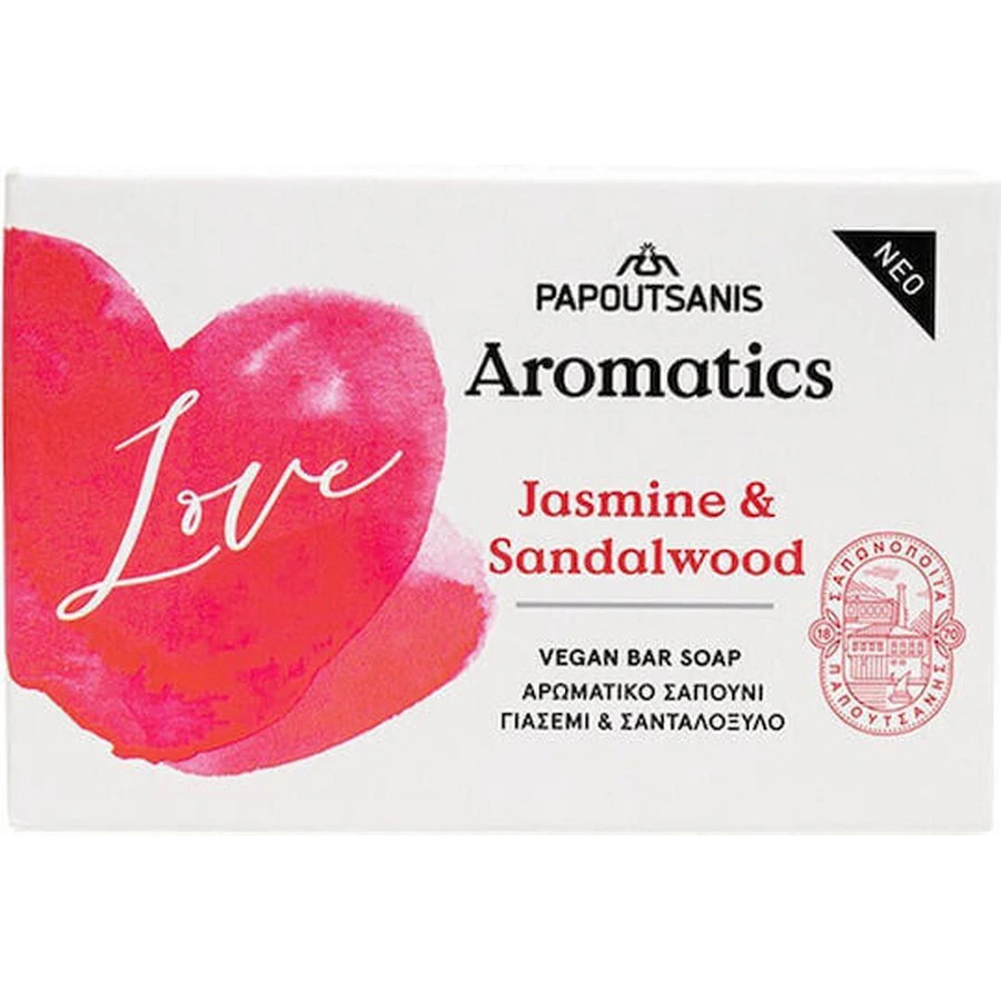 Мило для тіла Papoutsanis Aromantics Aromantics Jamine & Sandalwood мило для тіла 100гр: ціни та характеристики