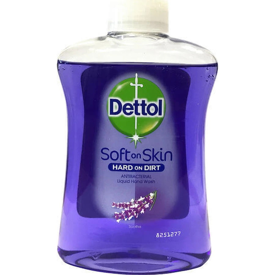 Dettol Лаванда Soft On Skin Hard On Dirt Refill Soap Cream 250 мл: цены и характеристики