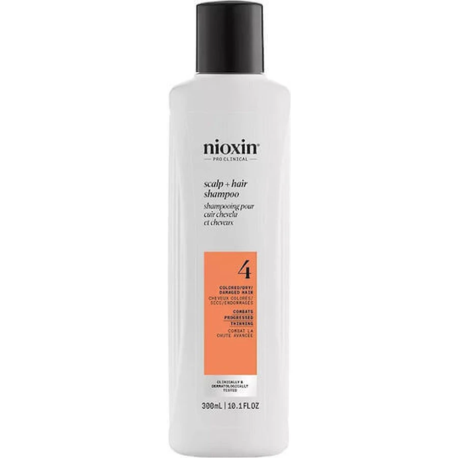 Nioxin Scalp & Hair Shampoo System 4 Шампунь від випадіння волосся для фарбованого волосся 300мл: ціни та характеристики