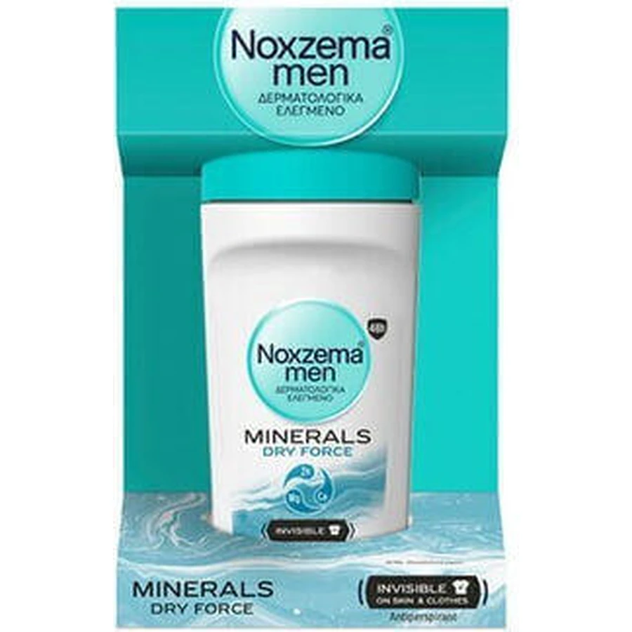 Дезодорант Noxzema Men Minerals Dry Force Дезодорант-рулон 48 год 50мл: ціни та характеристики