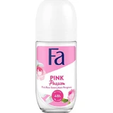 Дезодорант Fa Pink Passion Квітковий аромат (скло) дезодорант 48 год Roll-On 50мл