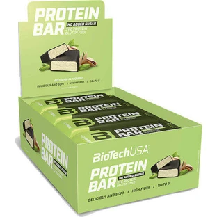 Biotech USA Protein Bar Протеїнові батончики зі смаком фісташки 16x70гр