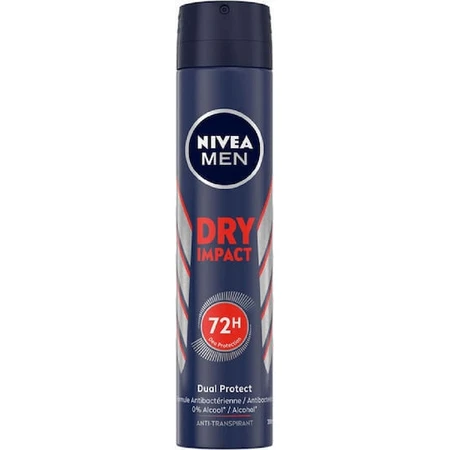 Nivea Men Dry Impact 72h Дезодорант 72h спрей 150 мл: цены и характеристики