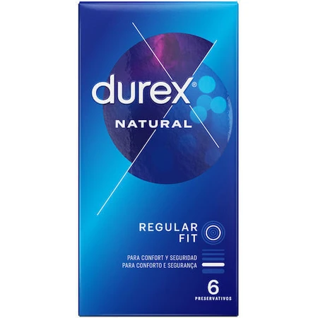 Durex Пресервант натуральний 6шт: ціни та характеристики