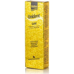 InterMed Unident Gold Отбеливающая зубная паста 100 мл