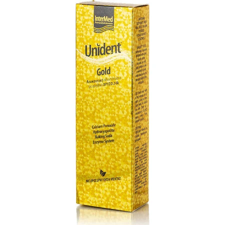 InterMed Unident Gold Отбеливающая зубная паста 100 мл: цены и характеристики