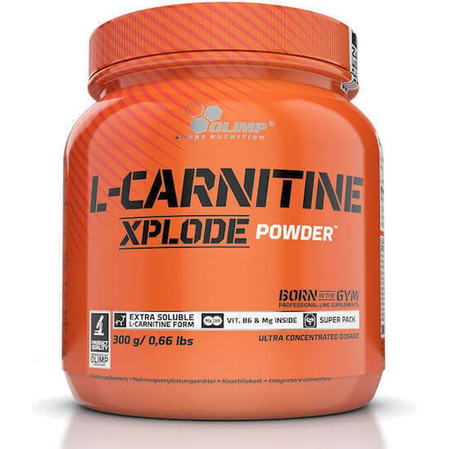 Olimp Sport Nutrition L-Carnitine Xplode с карнитином и вишневым вкусом 300 гр.: цены и характеристики