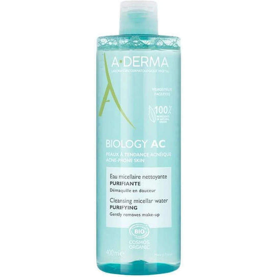 A-Derma Biology AC Мицеллярная вода для снятия макияжа с лица 400 мл: цены и характеристики