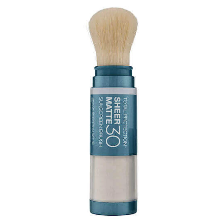 Colorescience Sunforgettable Sunforgettable Total Protection Brush-On Shield Минеральная пудра для лица водостойкая с защитой от солнца SPF30 6гр: цены и характеристики