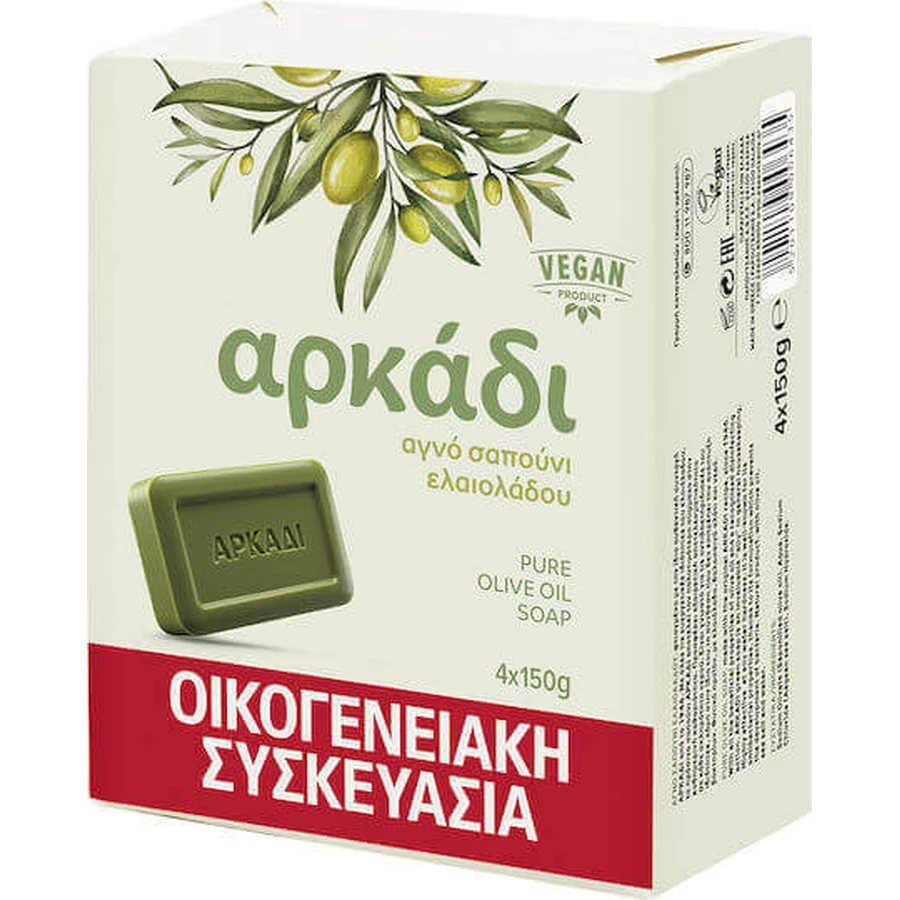 Мило Аркадія Зелене 4шт: ціни та характеристики