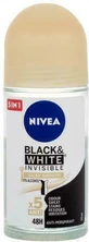 Nivea Black &amp; White Invisible Невидимий Шовковисто-гладкий після гоління антиперспірант-дезодорант 48 год в рулоні 50 мл