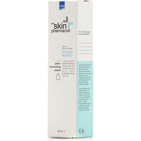 InterMed Skin Pharmacist Hydra Boost Зволожуючий крем для обличчя 24 години з алое вера 40 мл для мінімізації пор: ціни та характеристики