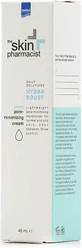 InterMed Skin Pharmacist Hydra Boost Зволожуючий крем для обличчя 24 години з алое вера 40 мл для мінімізації пор