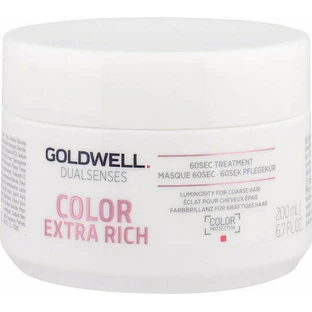 Goldwell Dualsenses Dualsenses Color Extra Rich 60sec Treatment 200ml Маска для волос, сохраняющая цвет 200ml