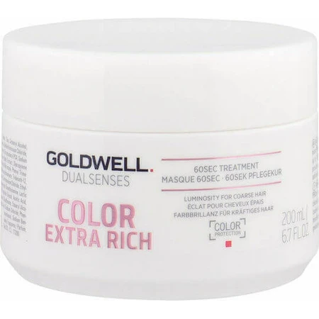 Goldwell Dualsenses Dualsenses Color Extra Rich 60sec Treatment 200ml Маска для волос, сохраняющая цвет 200ml: цены и характеристики