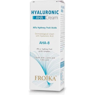 Froika AHA-8 Увлажняющий и антивозрастной 24-часовой крем для лица с SPF30 с гиалуроновой кислотой 50 мл