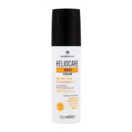 Heliocare 360 Colour Gel Oil-Free Sun Protection Body Gel SPF50 с жемчужным пигментом 50 мл: цены и характеристики