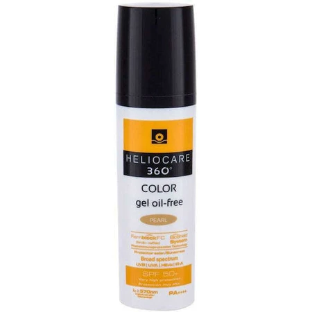 Heliocare 360 Colour Gel Oil-Free Sun Protection Body Gel SPF50 с жемчужным пигментом 50 мл: цены и характеристики