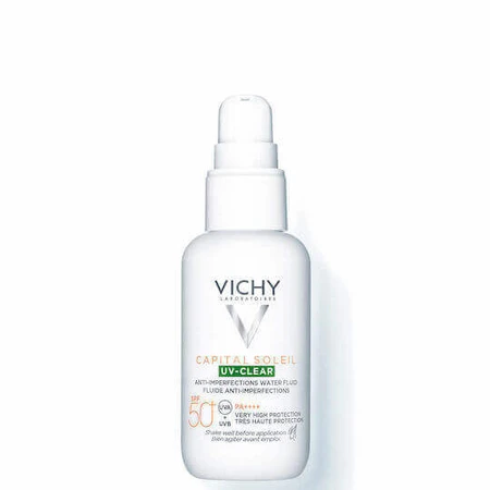 Vichy Capital Soleil UV-Clear Солнцезащитный лосьон для лица SPF50 40 мл: цены и характеристики