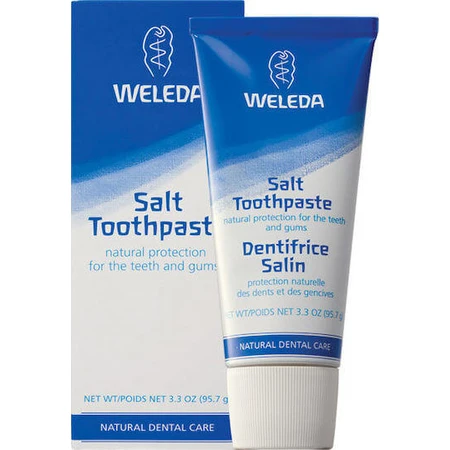 Зубна паста без фтору Weleda Salt від гінгівіту та карієсу 75мл: ціни та характеристики