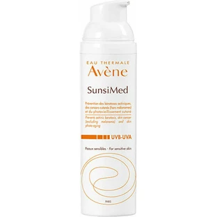 Eau Thermale Avène Sunsimed Водостойкий солнцезащитный крем для лица SPF50 80 мл