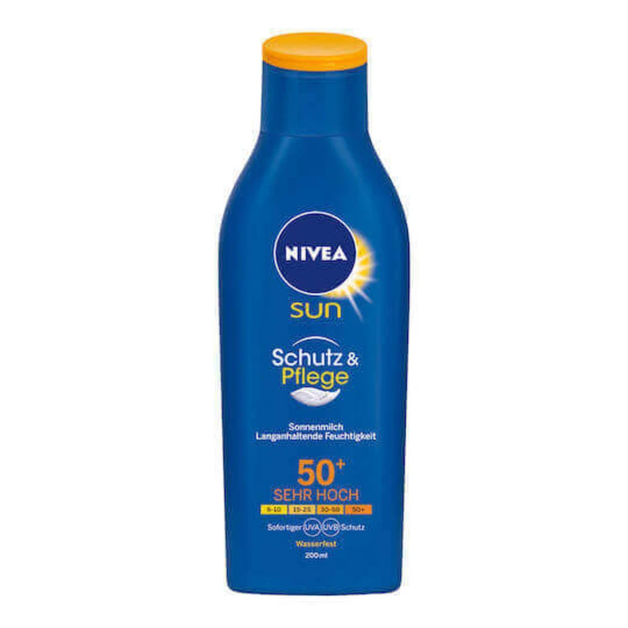 Nivea Protect & Hydrate Антиклеточный водостойкий лосьон для тела SPF50+ 200 мл: цены и характеристики
