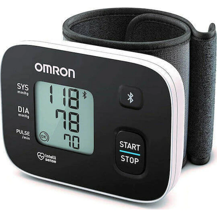 Omron RS3 Intelli IT интернет-магазин Bluetooth наручный измеритель артериального давления HEM-6161T-D: цены и характеристики