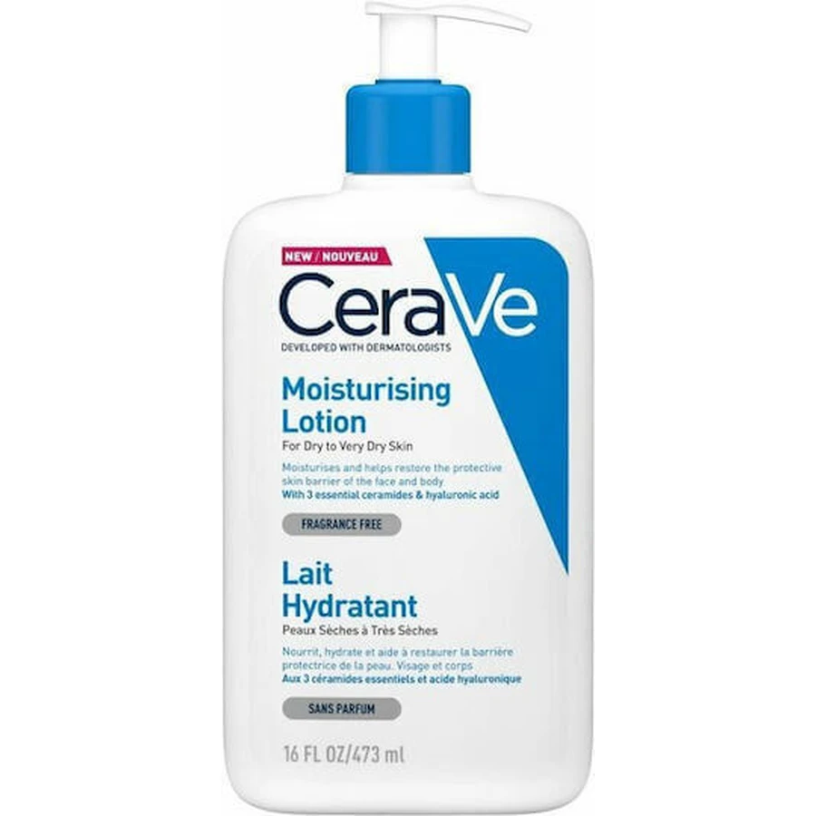CeraVe Зволожуючий лосьйон для тіла з гіалуроновою кислотою для сухої/дуже сухої та чутливої шкіри 473 мл: ціни та характеристики