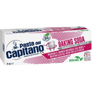 Pasta del Capitano Зубная паста для отбеливания и удаления зубного налета 75 мл