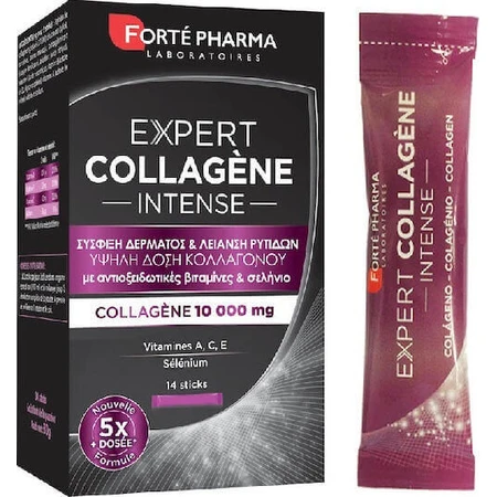 Forte Pharma Expert Collagen Intense 10000mg с витамином C 14шт: цены и характеристики