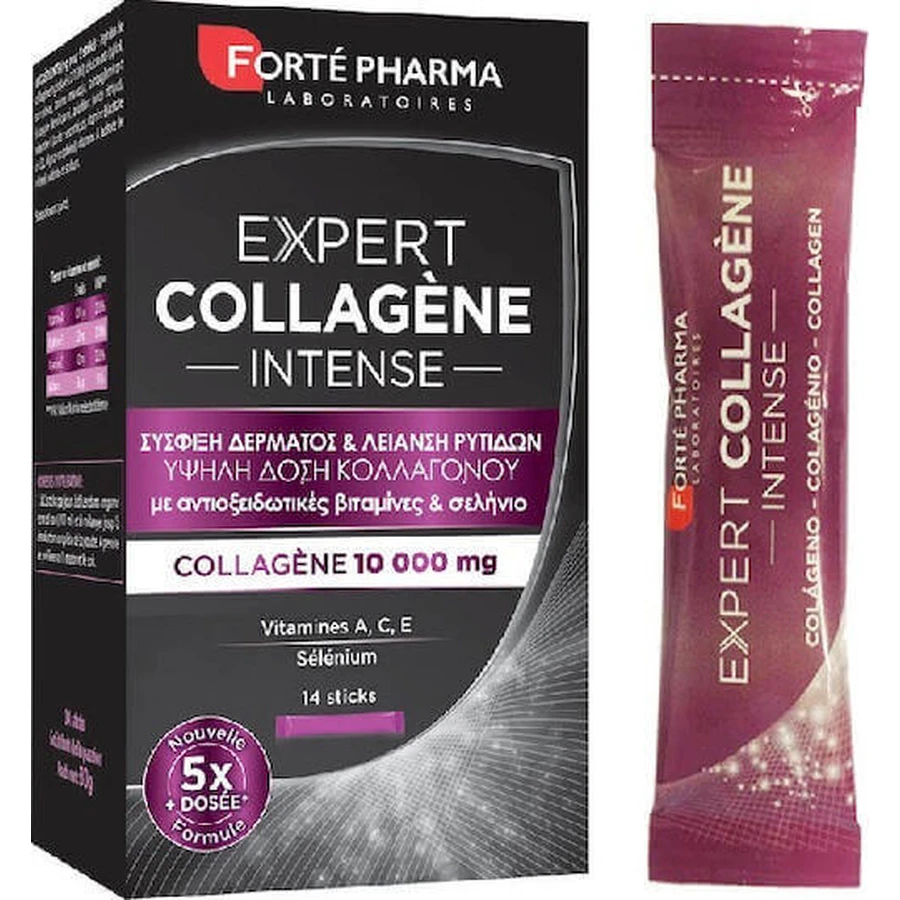 Forte Pharma Expert Collagen Intense 10000mg с витамином C 14шт: цены и характеристики