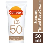 Carroten Водостойкий солнцезащитный крем для лица SPF50 с пигментом 50 мл: цены и характеристики