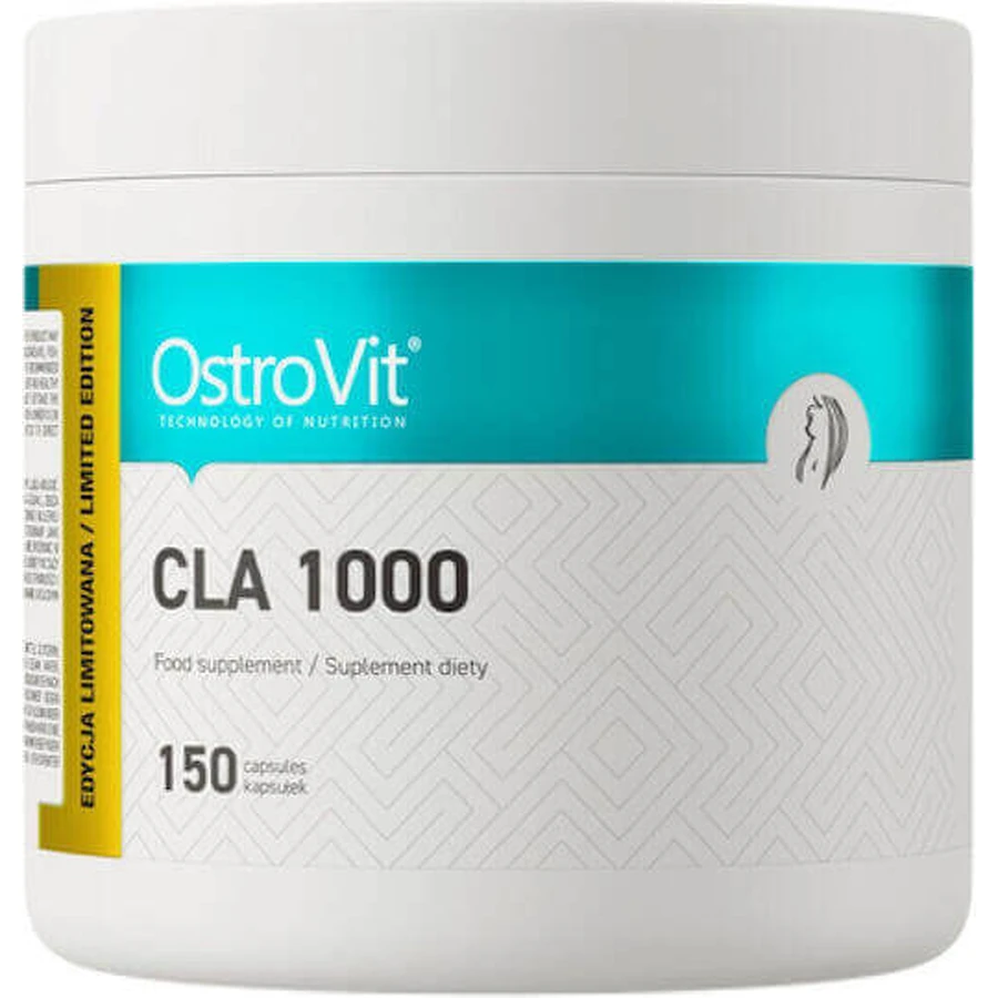 OstroVit CLA 1000 1000 мг без смаку 150 капс.: ціни та характеристики