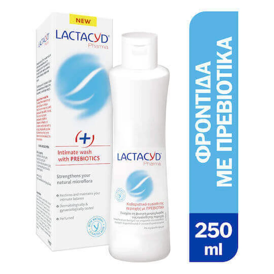 Lactacyd Plus Intimate Wash с пребиотиками жидкий 250 мл: цены и характеристики