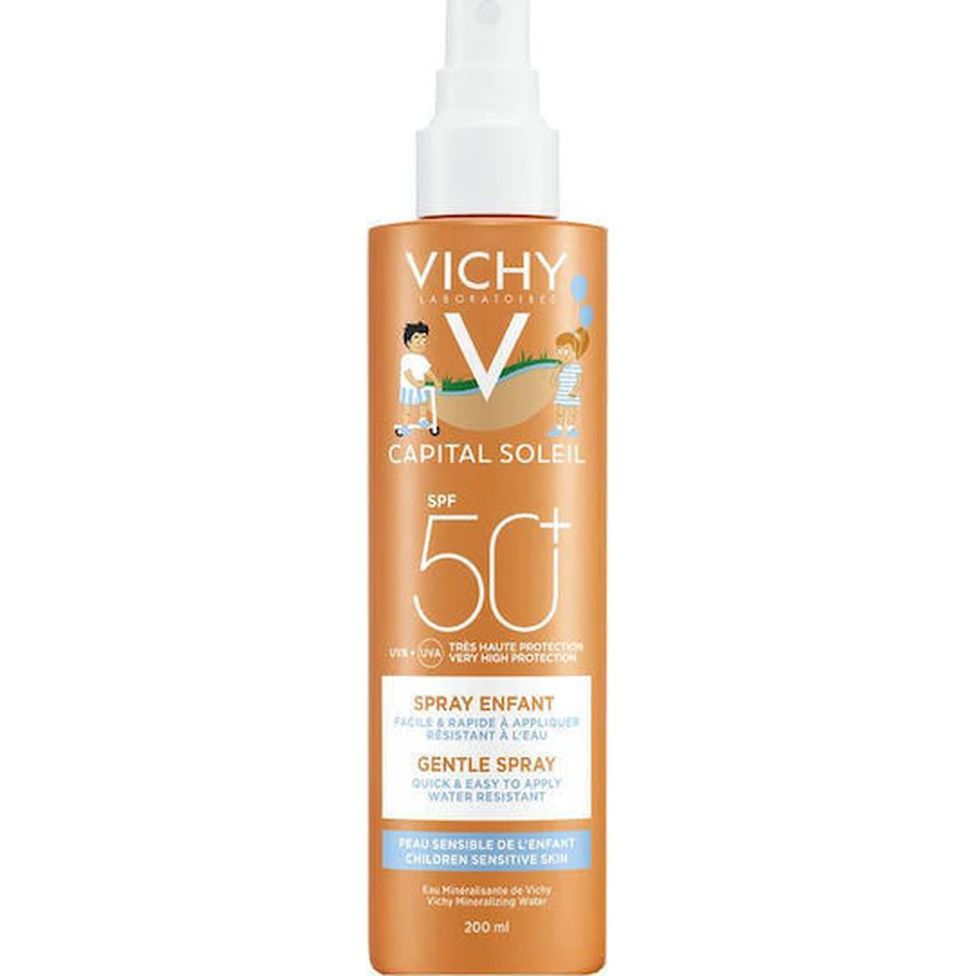 Vichy Ideal Soleil Детский солнцезащитный крем-спрей SPF50 200 мл: цены и характеристики