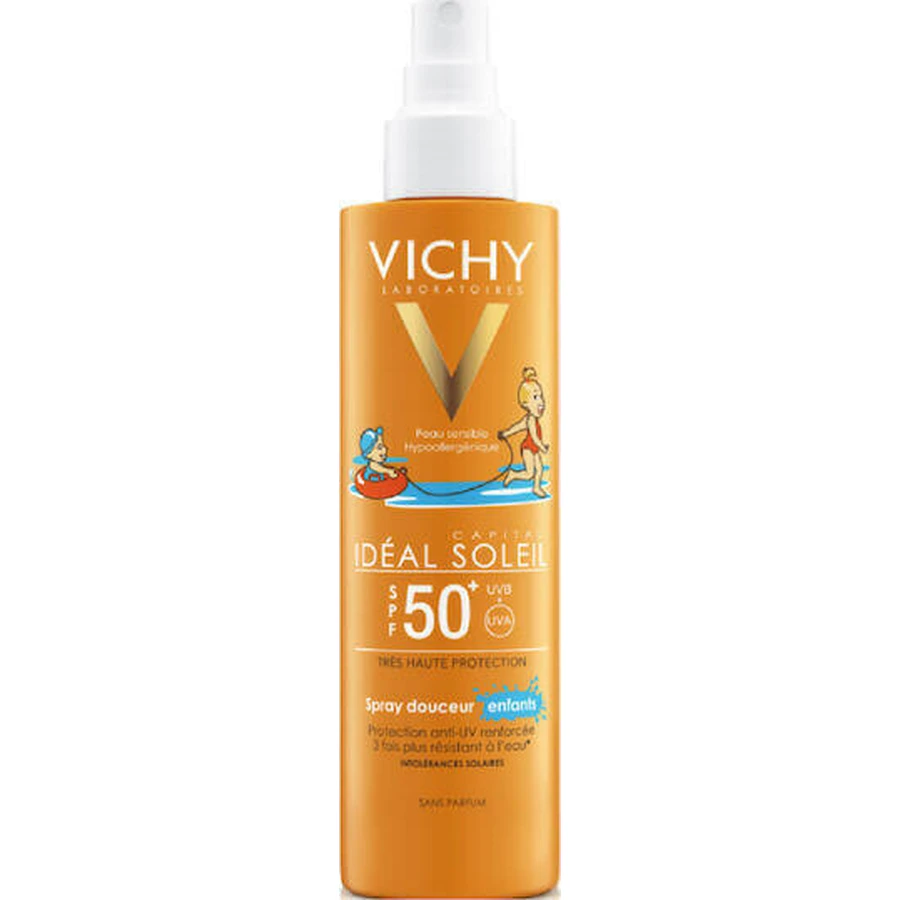 Vichy Ideal Soleil Детский солнцезащитный крем-спрей SPF50 200 мл: цены и характеристики