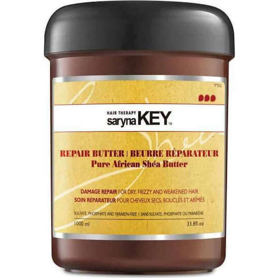 Saryna Key Repair Pure Africa Легка зміцнююча маска для волосся з маслом ши 1000 мл: ціни та характеристики