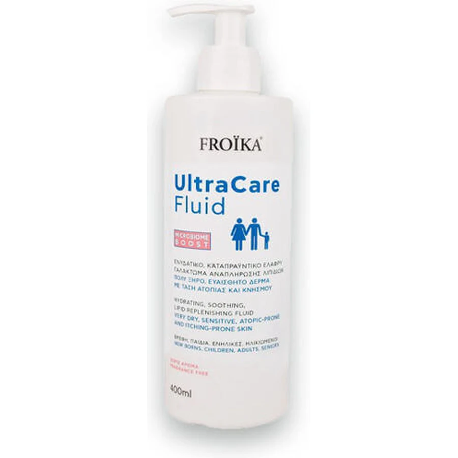 Зволожуючий лосьйон для тіла Froika Ultra Care Fluid для атопічної шкіри 400мл: ціни та характеристики