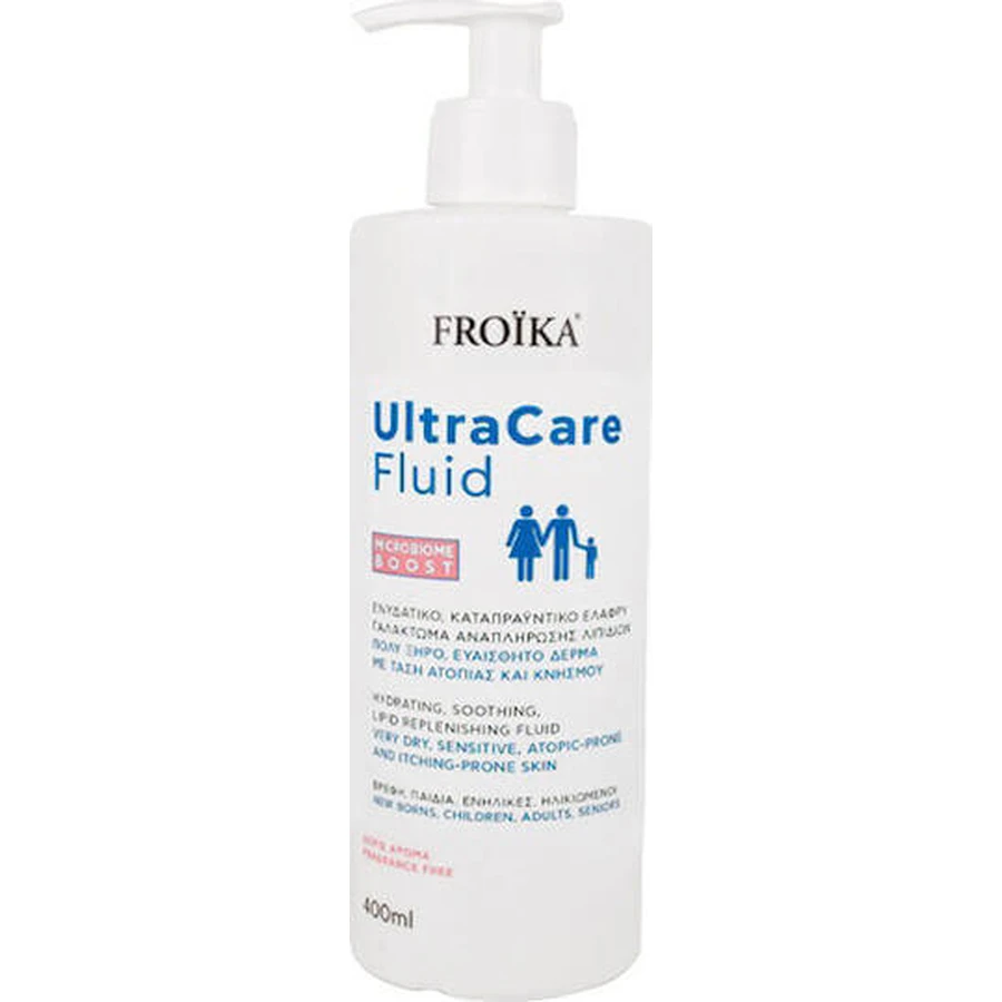 Зволожуючий лосьйон для тіла Froika Ultra Care Fluid для атопічної шкіри 400мл: ціни та характеристики