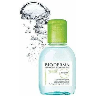 Bioderma Sebium Η2Ο Мицеллярная вода для снятия макияжа с лица для кожи, склонной к акне 100 мл