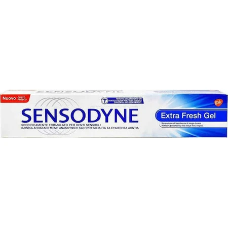 Зубна паста Sensodyne Extra Fresh для чутливих зубів 75мл: ціни та характеристики