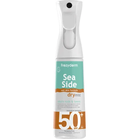 Frezyderm Sea Side Dry Mist Міст для обличчя та тіла водонепроникний з сонцезахисним фактором SPF50 300 мл: ціни та характеристики