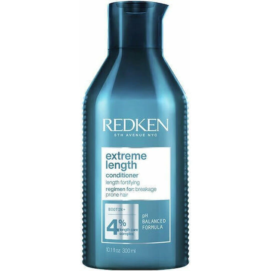 Redken Extreme Length 4% відновлювальний/живильний кондиціонер для всіх типів волосся 300 мл: ціни та характеристики