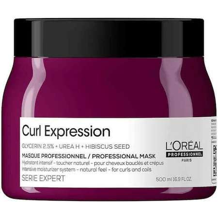Зволожуюча маска для волосся L'Oréal Professionnel Expert Series Curl Expression Зволожуюча маска для волосся 500 мл: ціни та характеристики