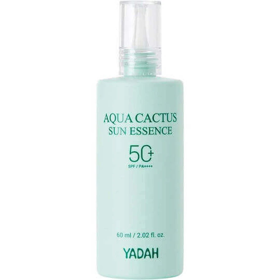 Сонцезахисний крем для обличчя Yadah Aqua Cactus Sun Essence (SPF) 50+ 60мл: ціни та характеристики