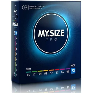 My Size Prezervative Pro 72mm Mari 3шт